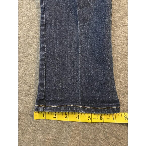 Gloria Vanderbilt Jeans Womens 10 Blue Amanda High Rise Tapered Leg Stretch - Picture 11 of 12